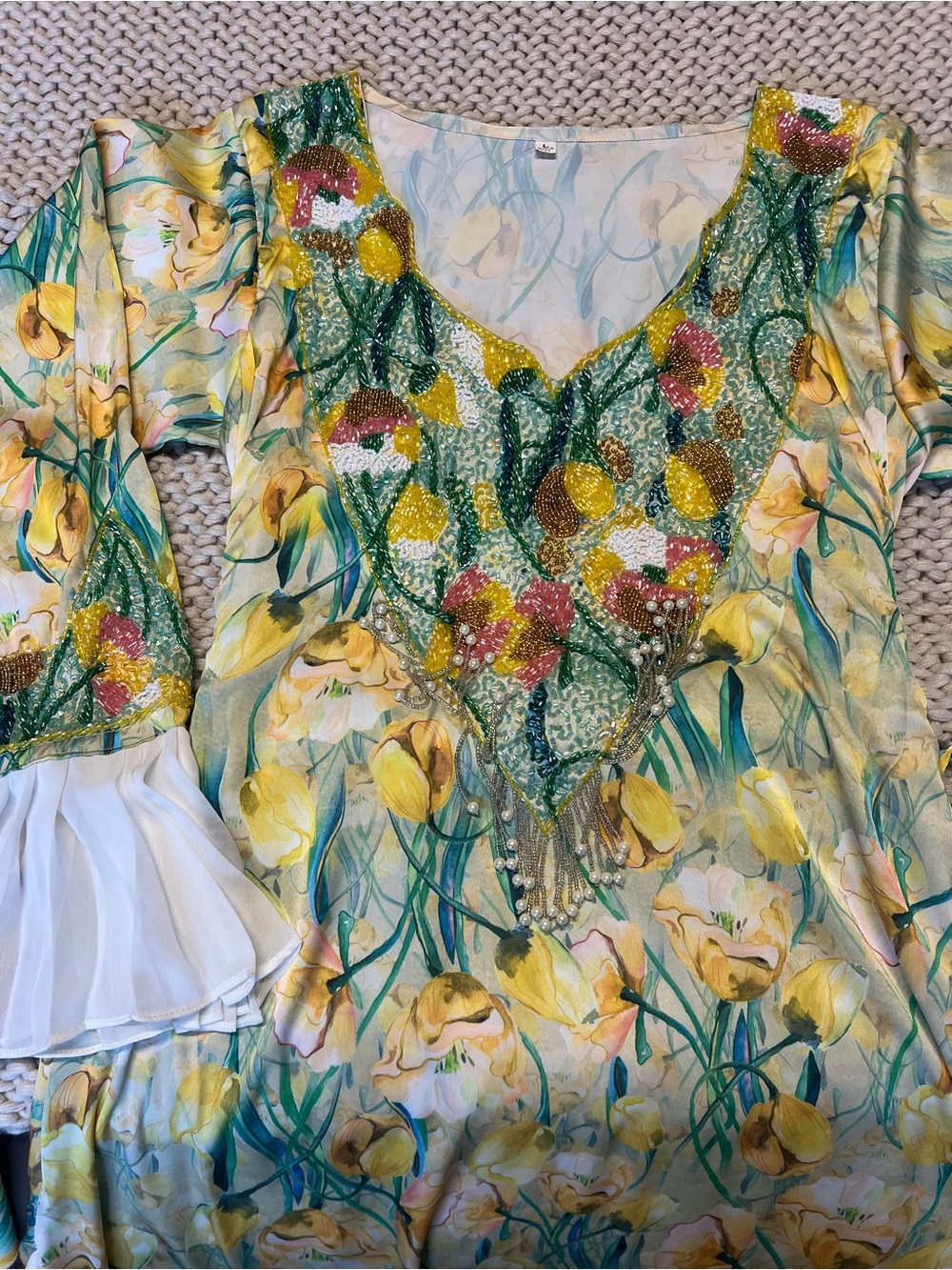 DUBIA DRESS “MAKHAWER”